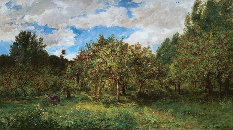 French Orchard at Harvest Time (Le verger) from Charles Francois Daubigny