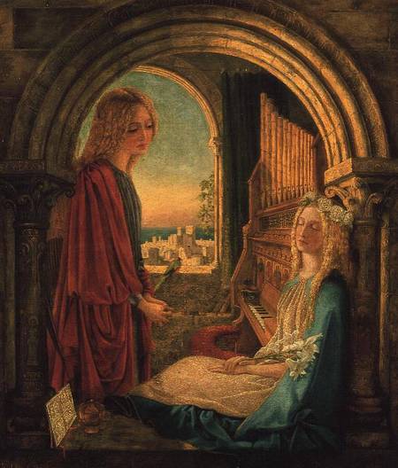 Annunciation from Charlotte E. Babb