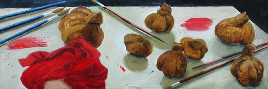 Turban Red, 2004 (oil on canvas)  from Charlotte  Moore