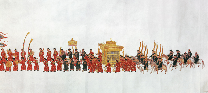 An Imperial Procession from Chinese School