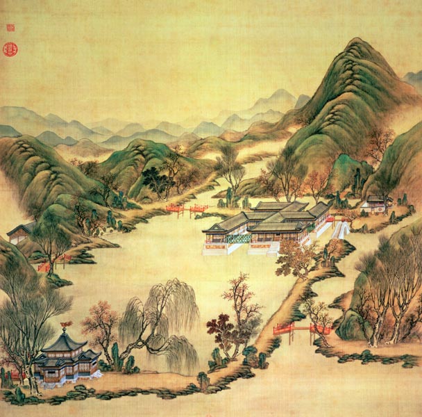 View of the Summer Palace, Peking from Chinese School