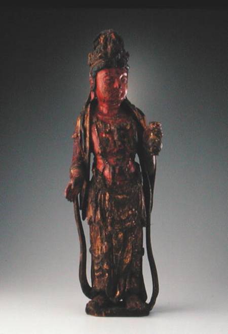 Standing figure of Guanyin from Chinese School