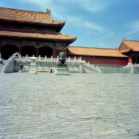 The Gate of Supreme Harmony (Taihe men) Ming Dynasty, 1420 (photo)