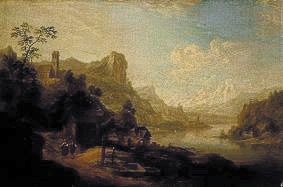 Landscape from the canton Berne from Christian Georg Schütz the Elder
