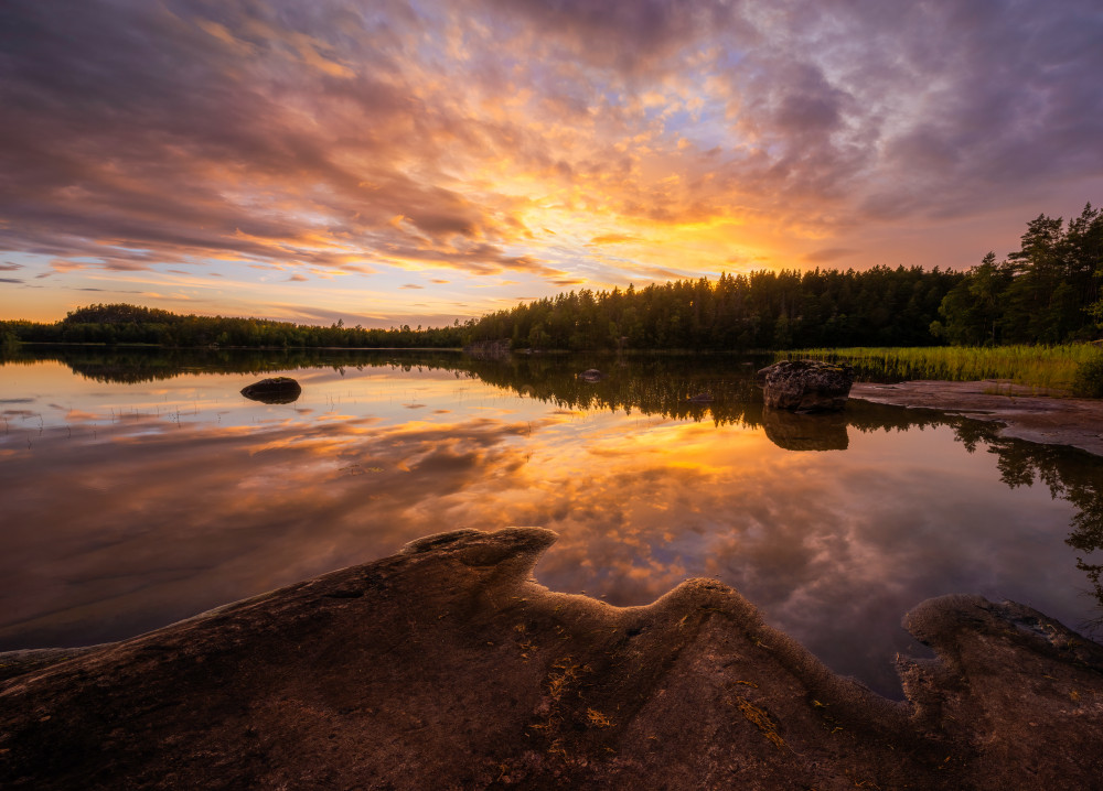 Forest lake from Christian Lindsten