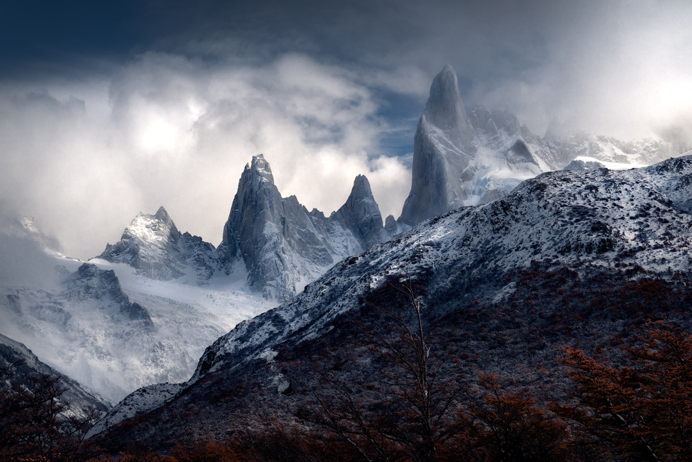 Fitz Roy covered in clouds from Christian S.