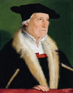 Portrait of the cosmographer Sebastian Münster (1489-1552)