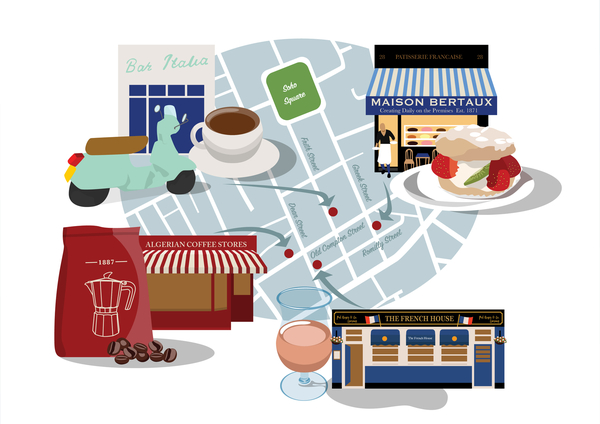 Soho Classics for Coffee, Cake and Wine! from Claire Huntley