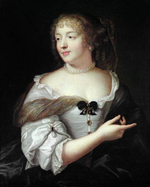 Portrait of Marie de Rabutin-Chantal from Claude Lefebvre
