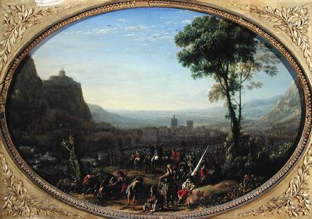 The Pass of Susa Taken by Louis XIII in 1629 from Claude Lorrain