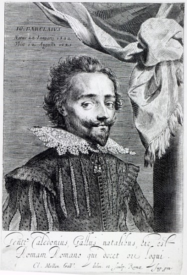 John Barclay, c.1623 from Claude Mellan