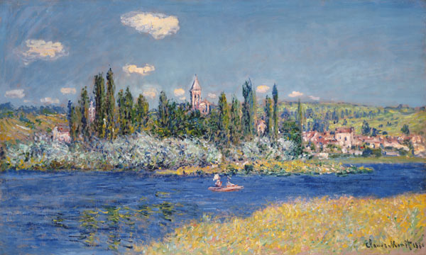 Blick auf Vetheuil from Claude Monet
