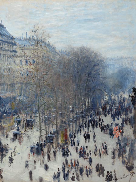 Boulevard des Capucines from Claude Monet