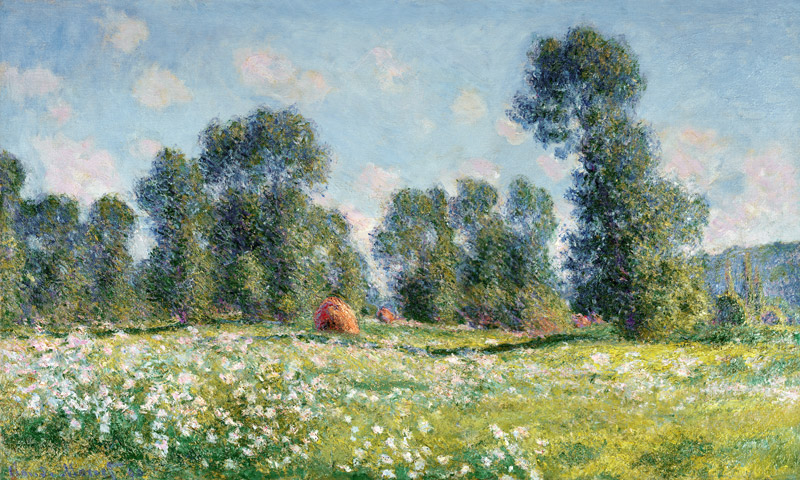 Effect of Spring, Giverny from Claude Monet