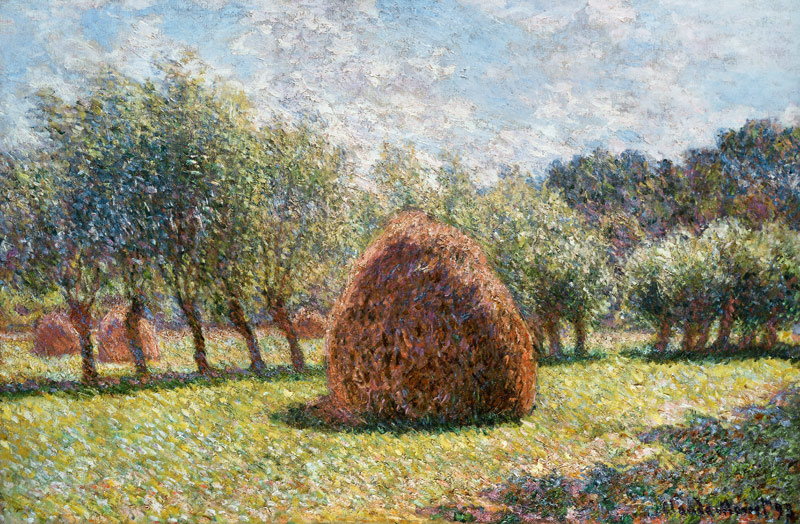 Barn at Giverny. from Claude Monet