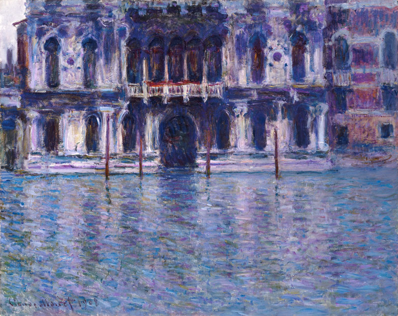 Palazzo Contarini from Claude Monet