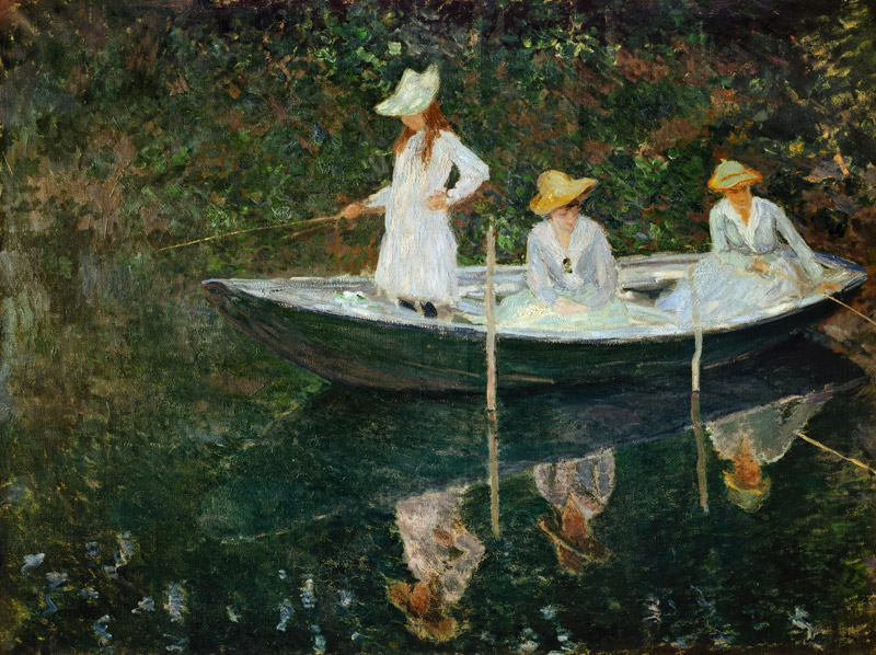 The Boat at Giverny from Claude Monet