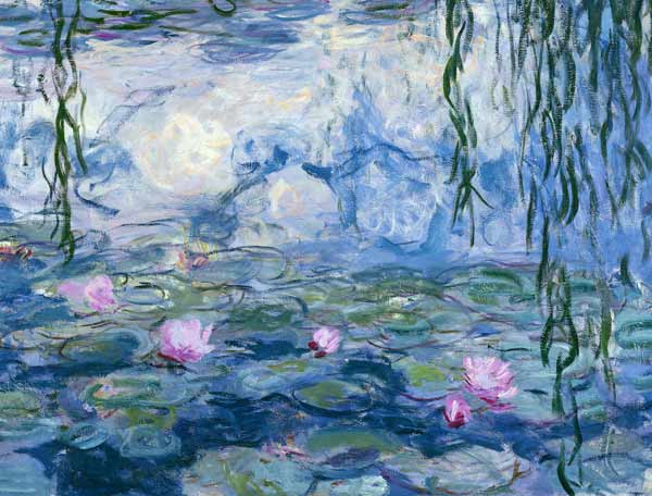 Waterlilies, 1916-19 (detail of 161015) from Claude Monet