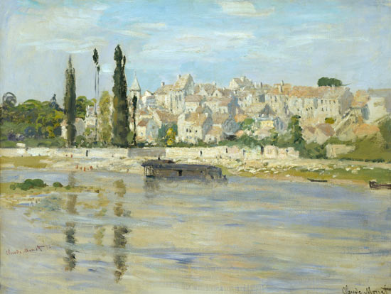Carrieres-Saint-Denis from Claude Monet