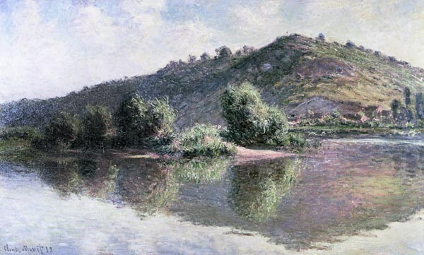 The Seine at Port-Villez from Claude Monet
