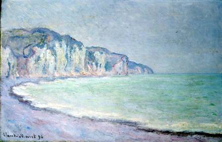 Cliffs at Pourville from Claude Monet