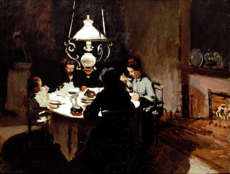 The Dinner from Claude Monet