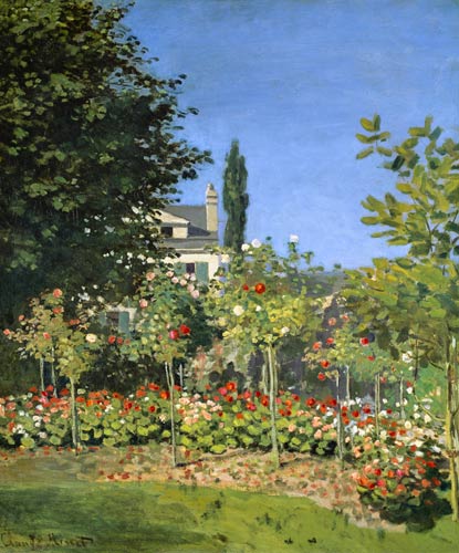 C.Monet / Garden in bloom from Claude Monet