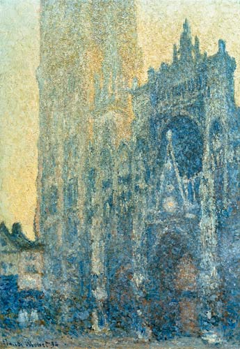 The cathedral of Rouen from Claude Monet
