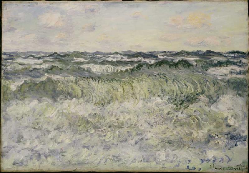 Meerstudie (Etude de mer) from Claude Monet