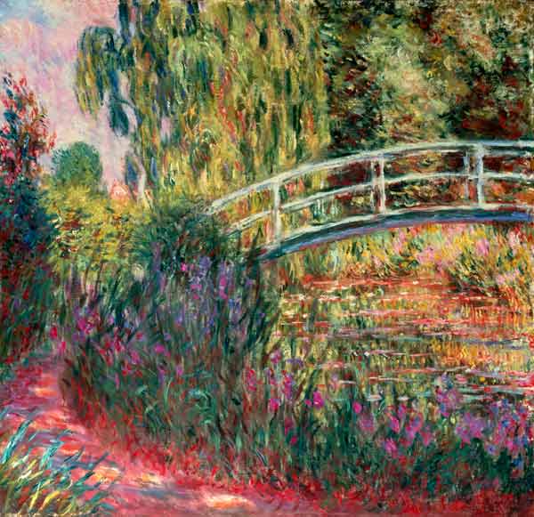 The Japanese Bridge Giverny from Claude Monet