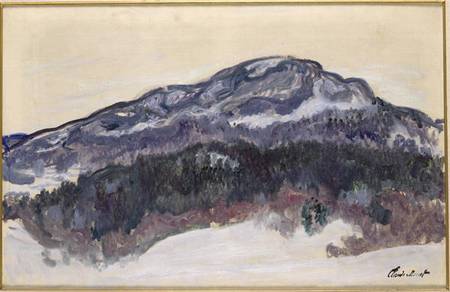 Mount Kolsaas, Norway from Claude Monet