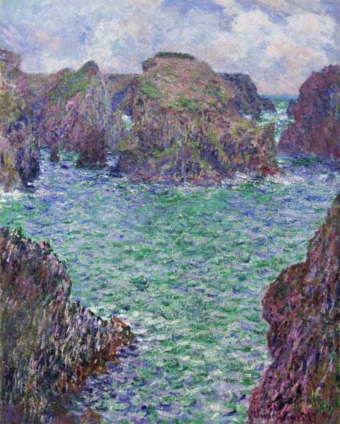 Port-Goulphar, Belle-Île from Claude Monet