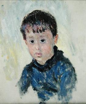 Michel Monet (1878-1966) in a Blue Jumper