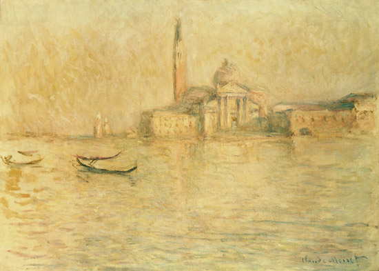 Venice, San Giorgio Maggiore from Claude Monet