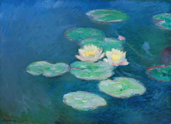 Waterlilies, Evening from Claude Monet
