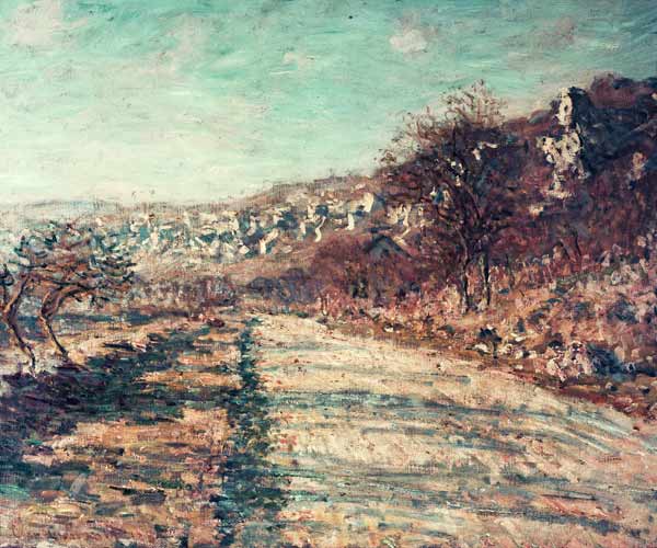 Road of La Roche-Guyon from Claude Monet
