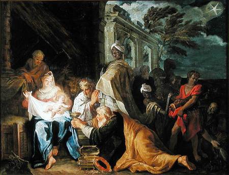 Adoration of the Magi from Claude Verdot