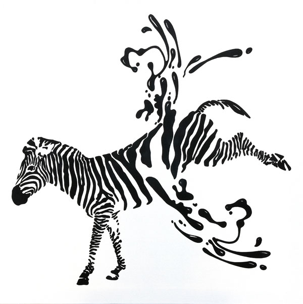 Abgestreift / Zebra from Claudia Elsner