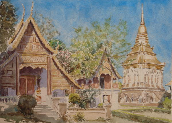 878 Wat Chiang Man, Chiang Mai from Clive Wilson Clive Wilson