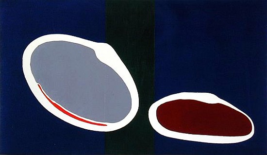 Go Discs II, 1999 (acrylic on canvas) (pair of 135005)  from Colin  Booth