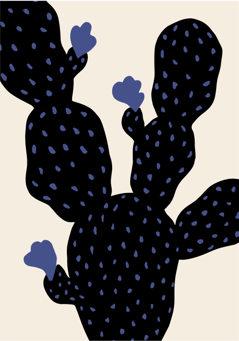 Prickle Pear Cactus from Graphic Collection