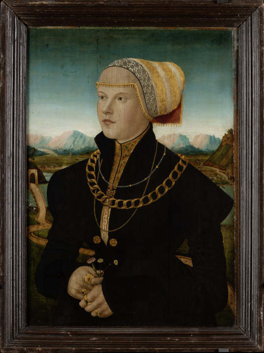 Portrait of Margarete Stralenberg, née Stalburg from Conrad Faber von Kreuznach