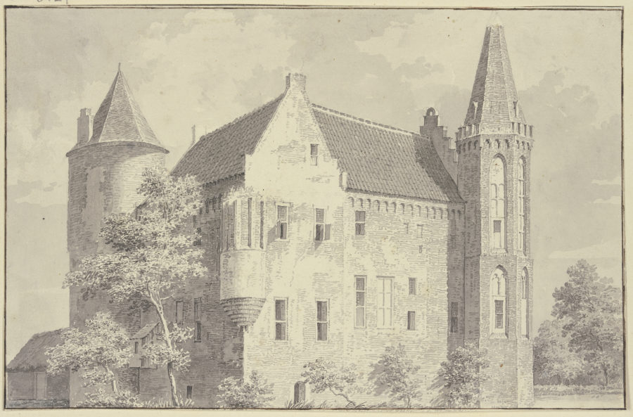 Schloss Croy im Dorf Aarle-Rixtel from Cornelis Pronk