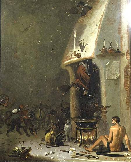 A Witch's Tavern from Cornelis Saftleven