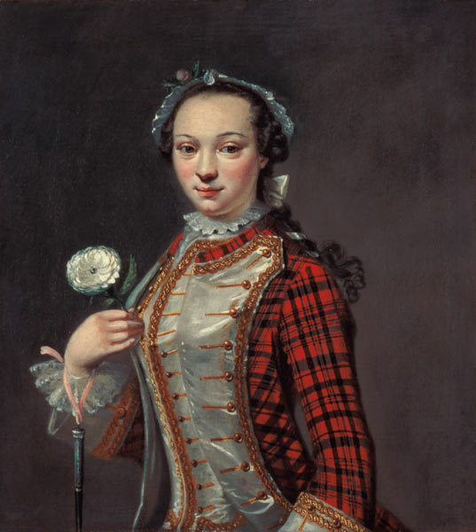 Portrait of a Jacobite Lady from Cosmo Alexander