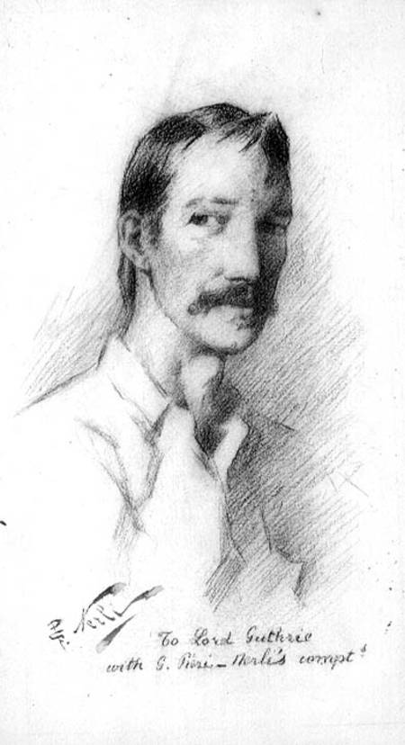 Robert Louis Stevenson from Count Girolamo Pieri Nerli