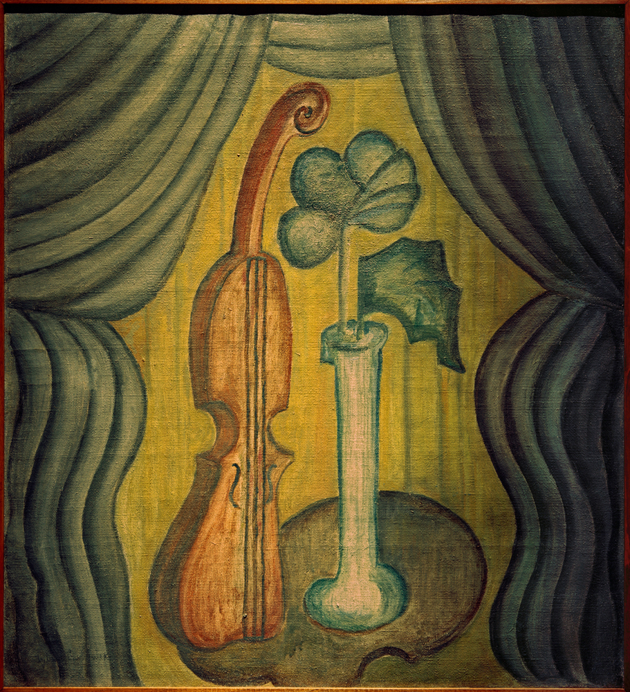 Stilleben mit Geige from Czyzewski Tytus