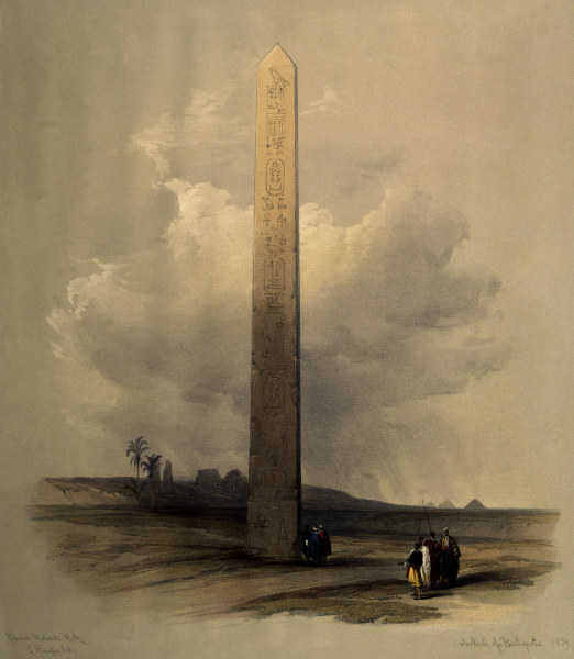 Heliopolis , Obelisk from D. Roberts