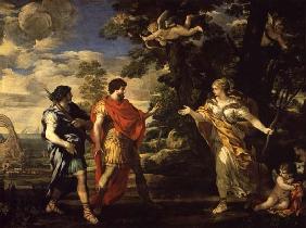 Venus Appearing to Aeneas as a Huntress