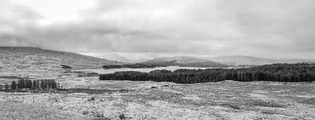 Panoramic View Of The Scottish Highlands